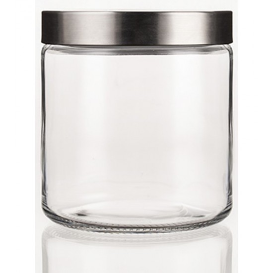 Pote 880ml Com Tampa Inox